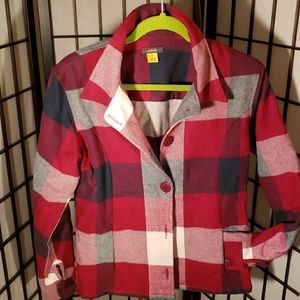 🦇😎 Cabela's Jacket 😎🦇 Like New 100% Cotton Red